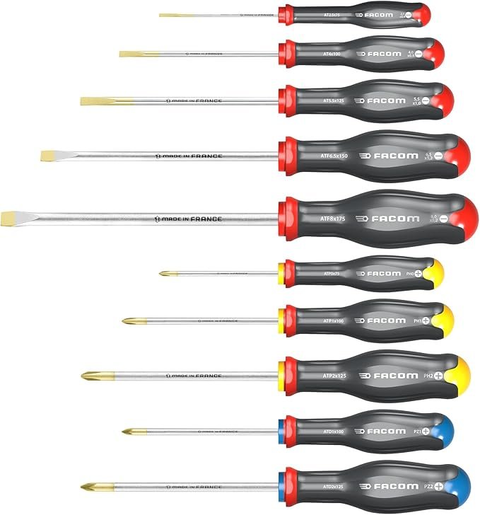 Jeu de tournevis FACOM PROTWIST 10 pièces